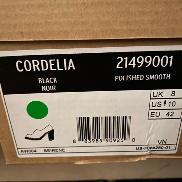 RARE AUTH NIB DR. MARTENS CORDELIA PLATFORM BOOTIE - Picture 11 of 11